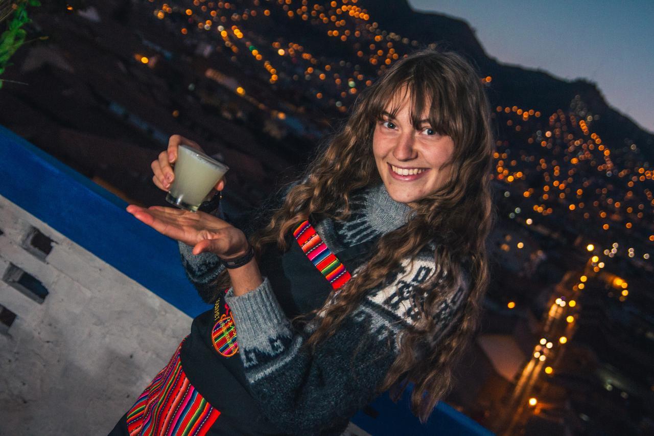 La Casita Azul Hostel Cuzco Esterno foto