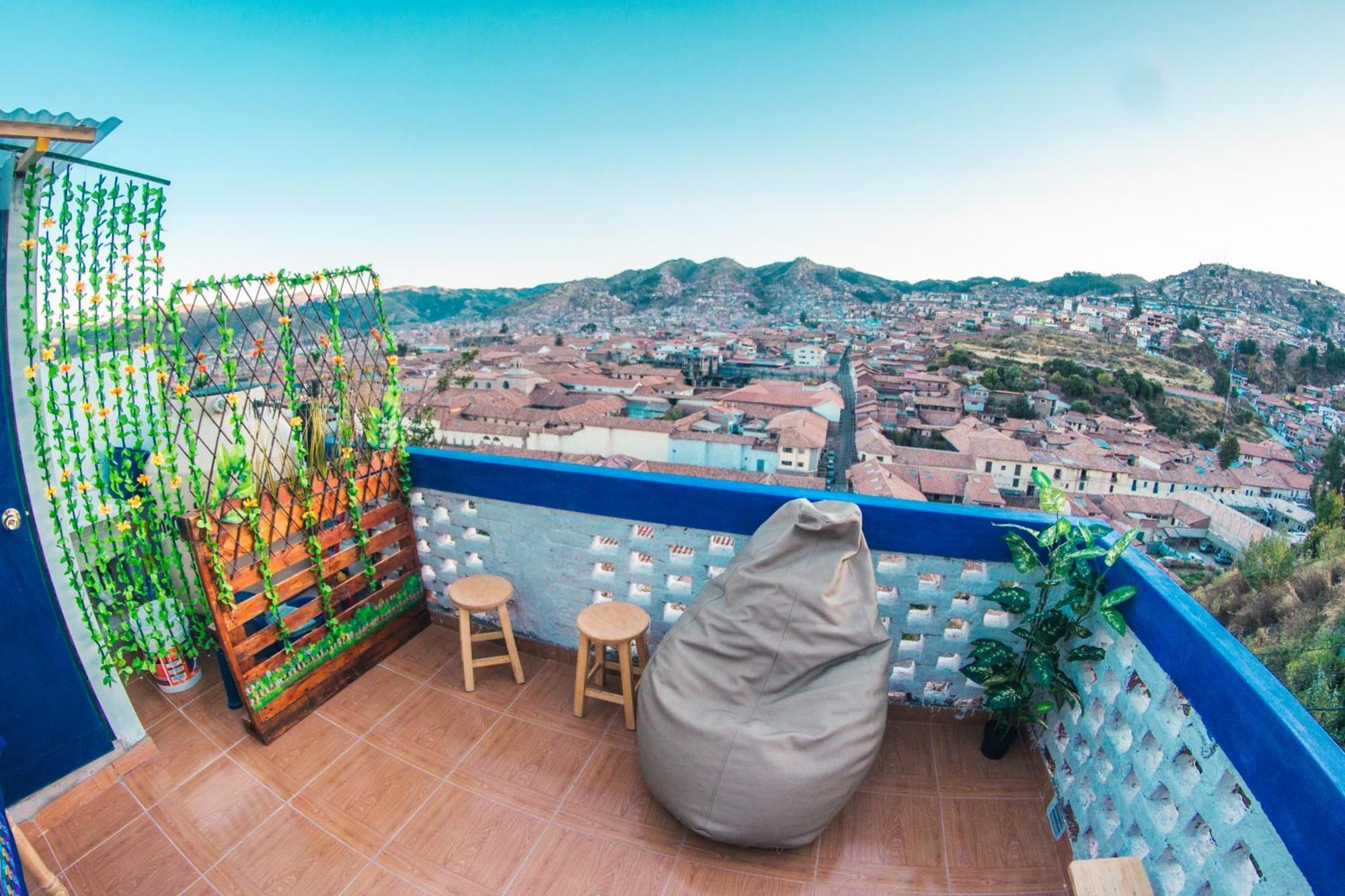 La Casita Azul Hostel Cuzco Esterno foto